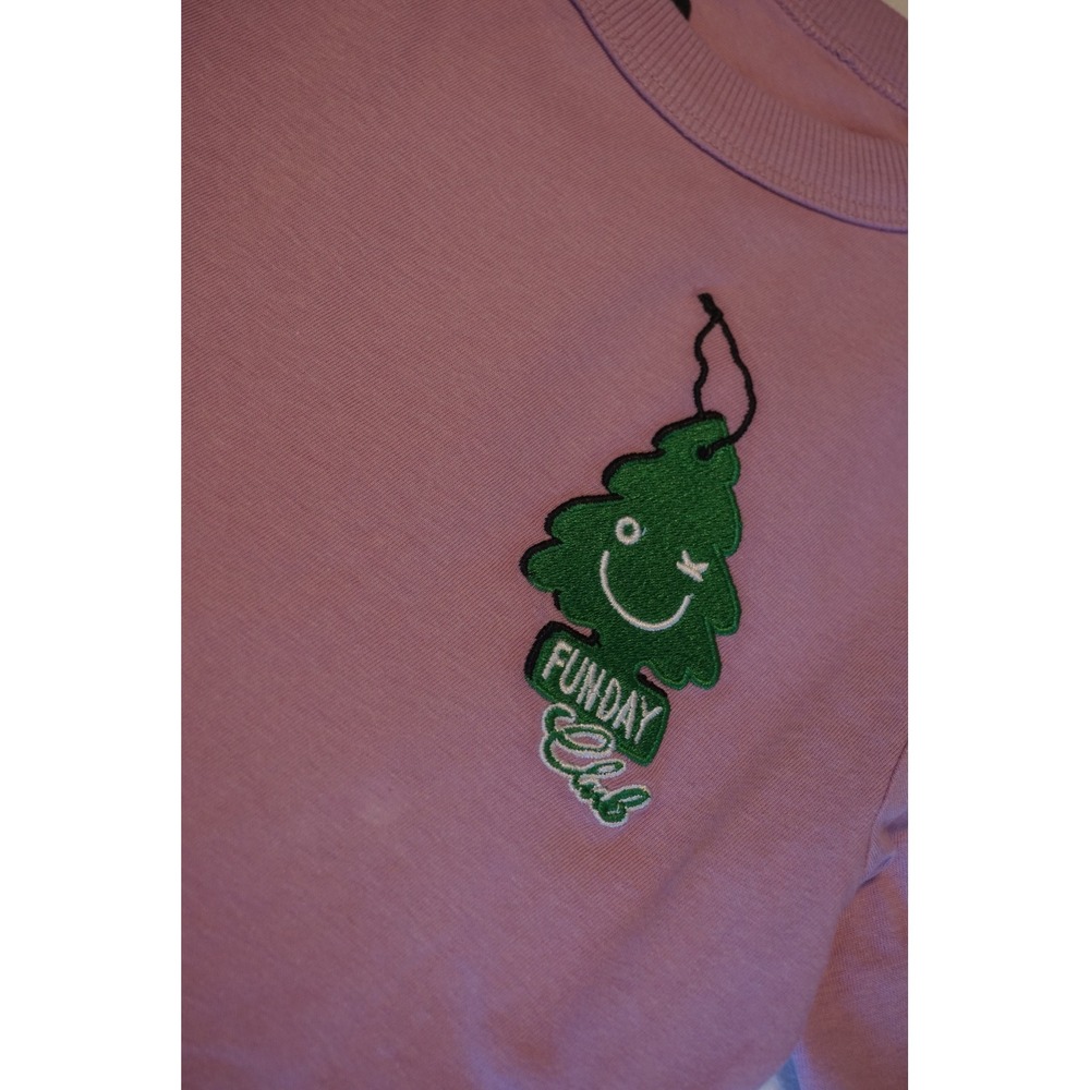 Cotton On Kids Funday Club Graphic Tee Mauve Purple Short Sleeve Shirt Size 6 - Picture 3 of 6